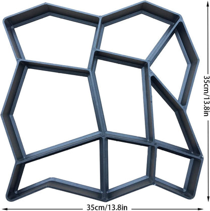 Moule en plastique Réutilisable Béton Ciment Pierre - 40CM*40CM