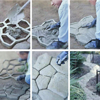 Moule en Béton pour Chemins de Jardin