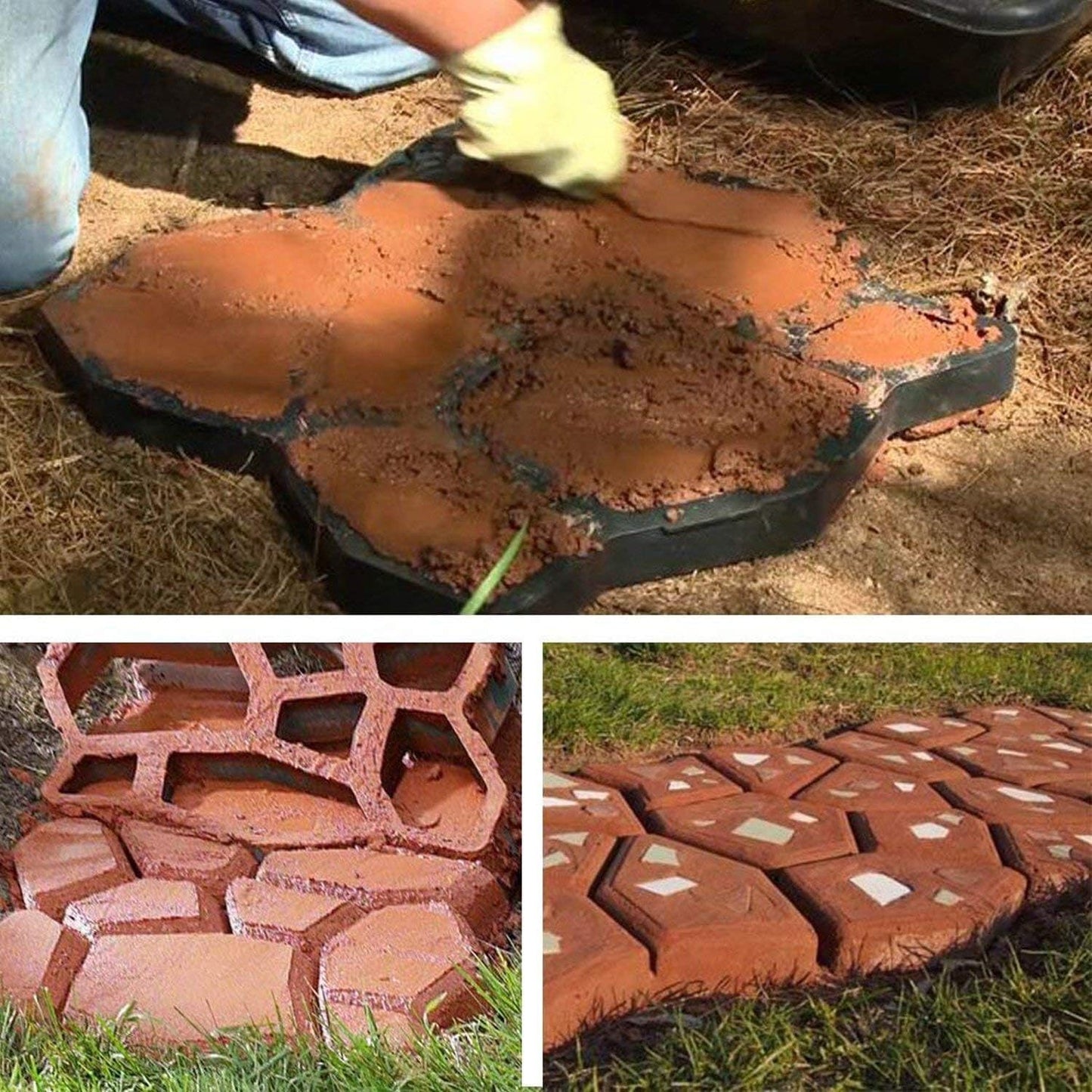 Moule en Béton pour Chemins de Jardin